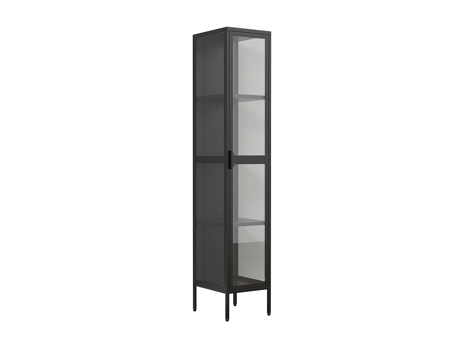 Stahl Glas Vitrine Schaukasten Floka XL