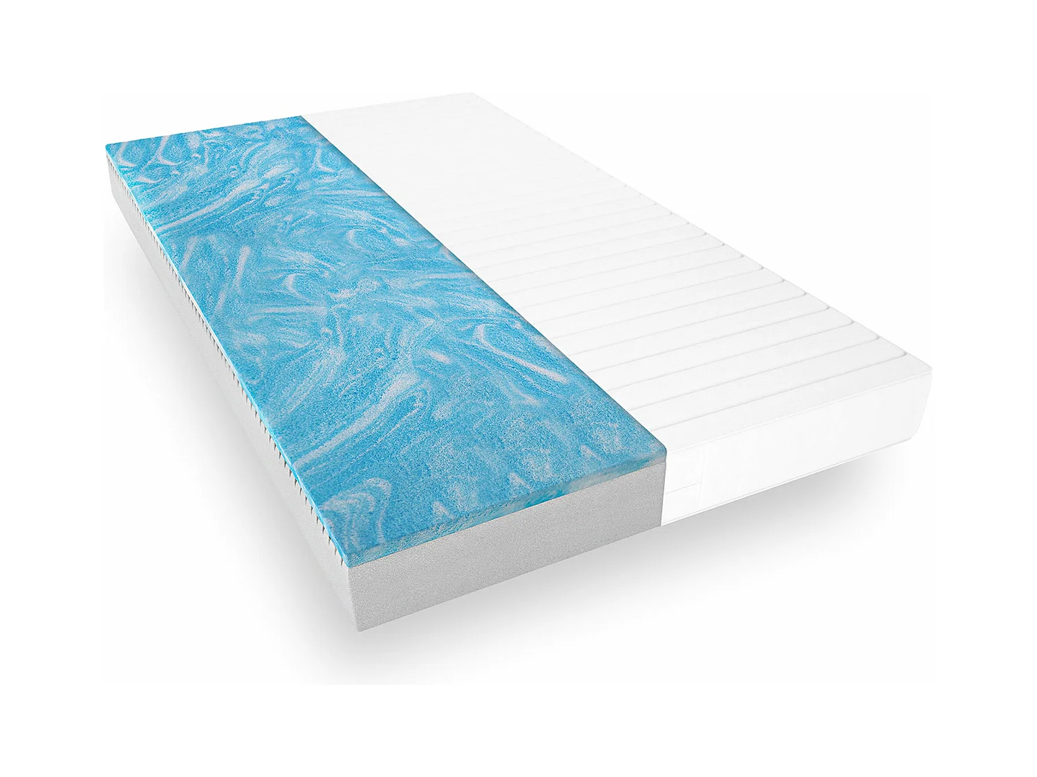 Matelas Mousse Froide & Gel – 140x200 Confort Premium, Fermeté Ajustable