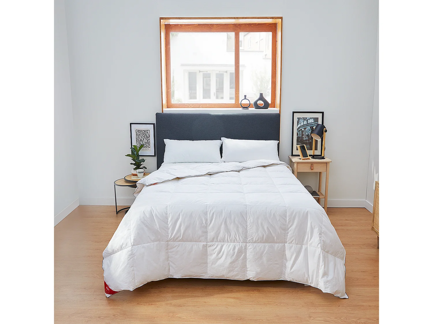 Edredão Nordico com 96% de penugem 220gr 140x200cm Pikolin Home | 220 x 220 cm