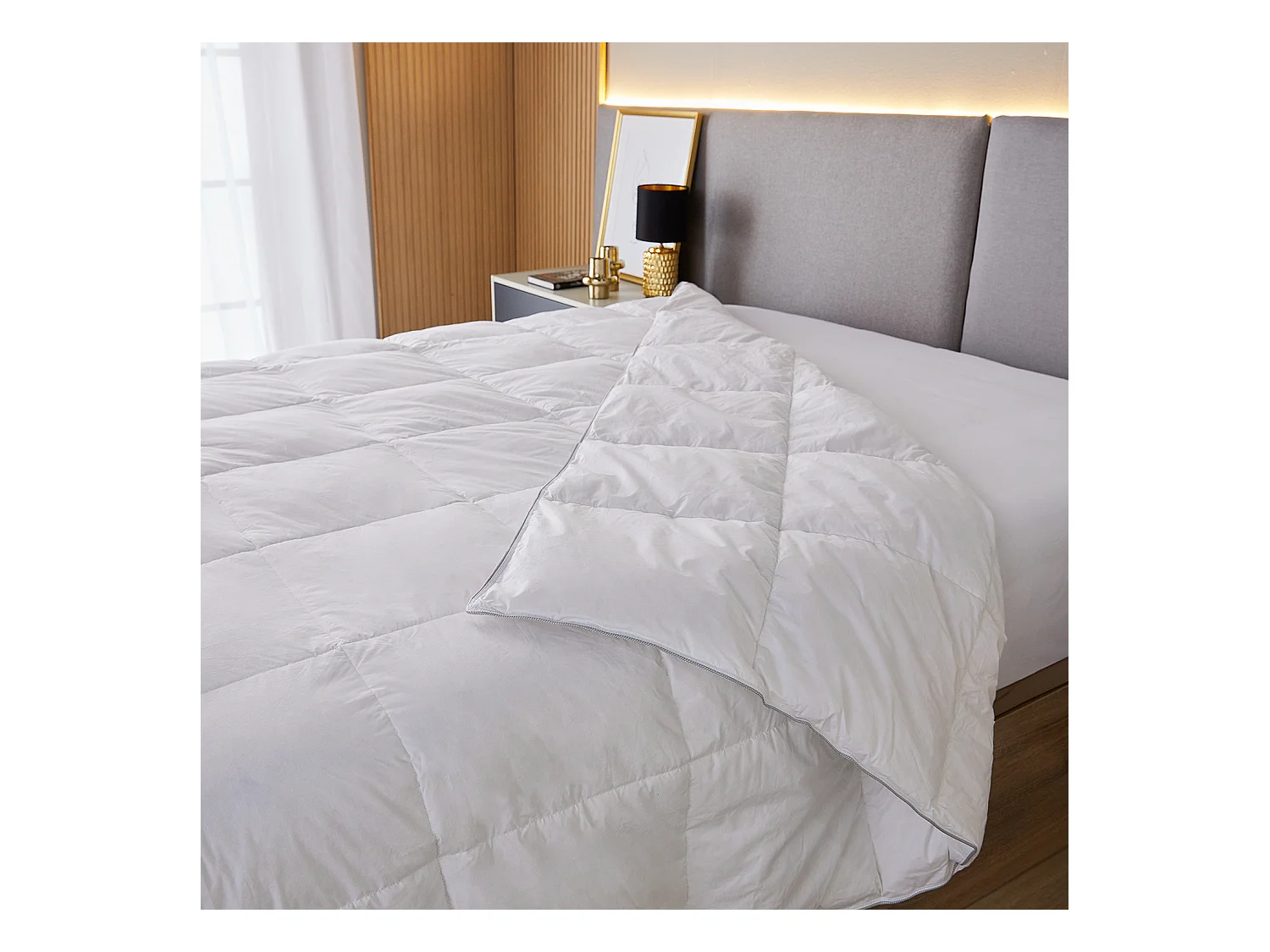 Couette nordique 92% duvet 300 gr pour l'hiver