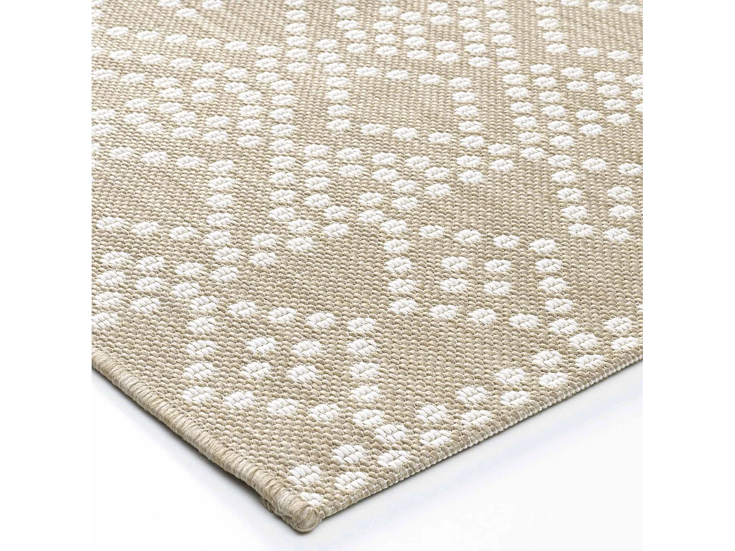 Tapis Déco "Tania" 120x170cm Naturel