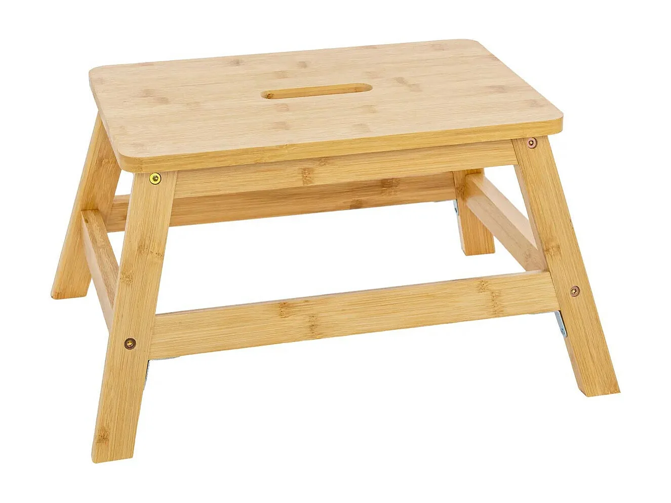 Marchepied en Bambou "1 Marche" 38cm Naturel