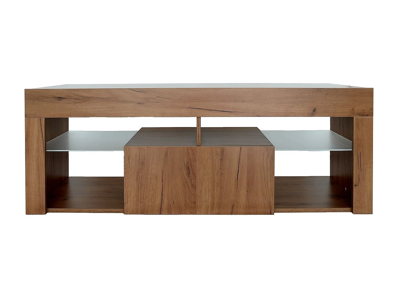 Designer TV-Möbel aus Holz "Hugo" - 140 x 40 x 50 cm - Braun