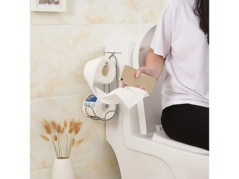 Porte-Papiers De Toilette Rea 322752 Grey