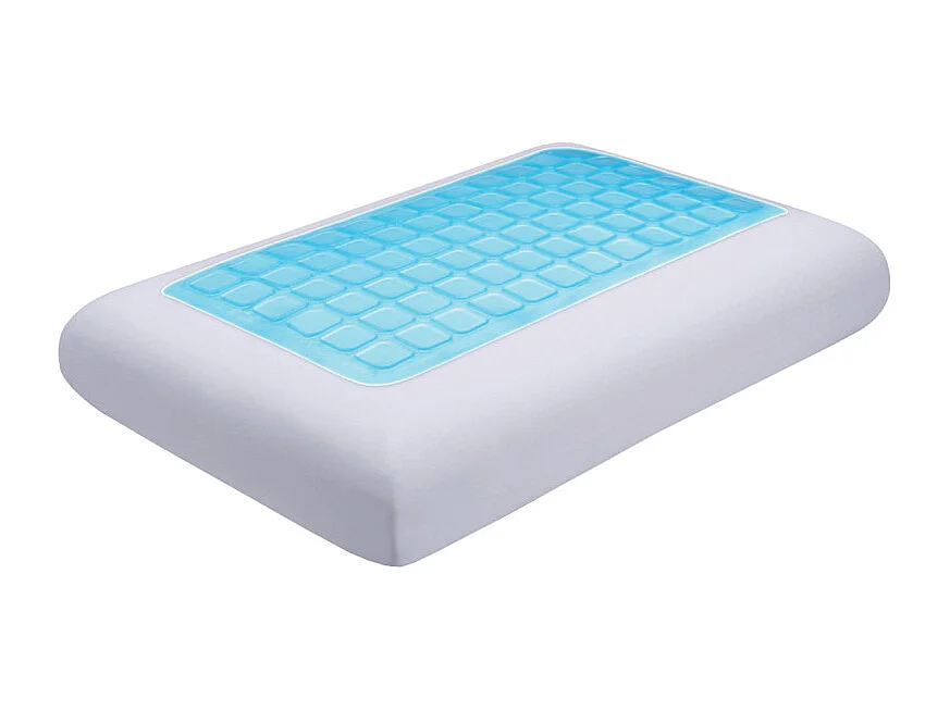 Oreiller 60 x 40 cm gel OXYGEL™ et mousse à mémoire de forme - HYPNOS