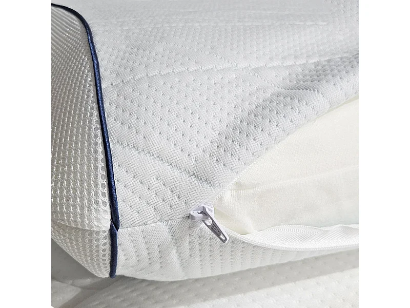 Oreiller 60 x 40 cm gel OXYGEL™ et mousse à mémoire de forme - HYPNOS