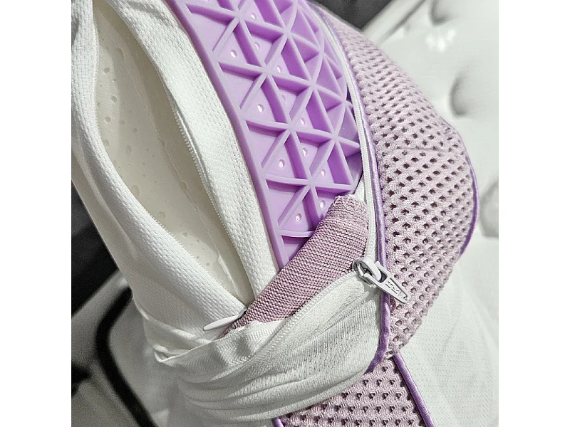 Oreiller 60 x 40 cm élastomère 3D et mousse mémoire de forme - DREAM