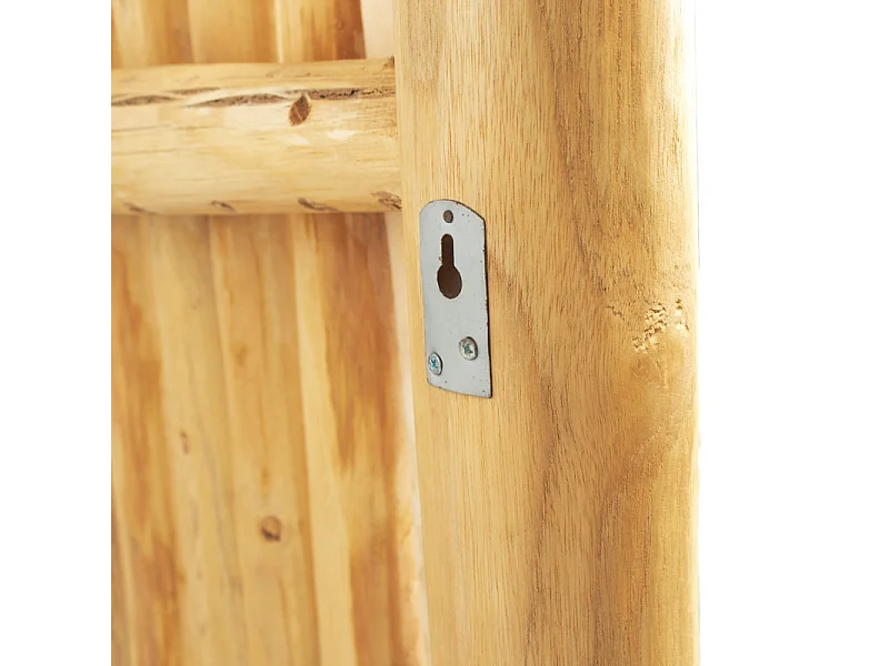 Tête de lit 170 cm pour lit 160 x 200 cm en bois de teck clair – JANE