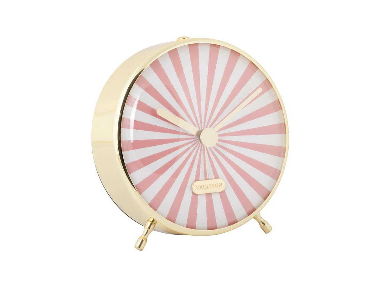Réveil en métal Candy Swirl