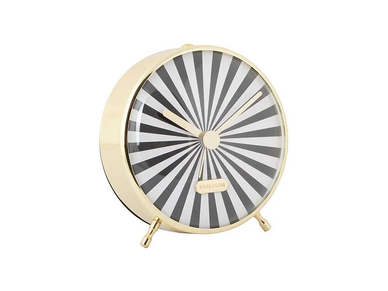 Réveil en métal Candy Swirl