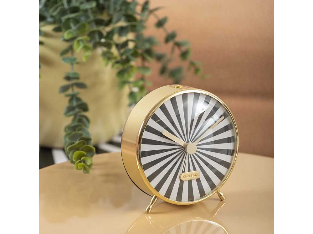 Réveil en métal Candy Swirl