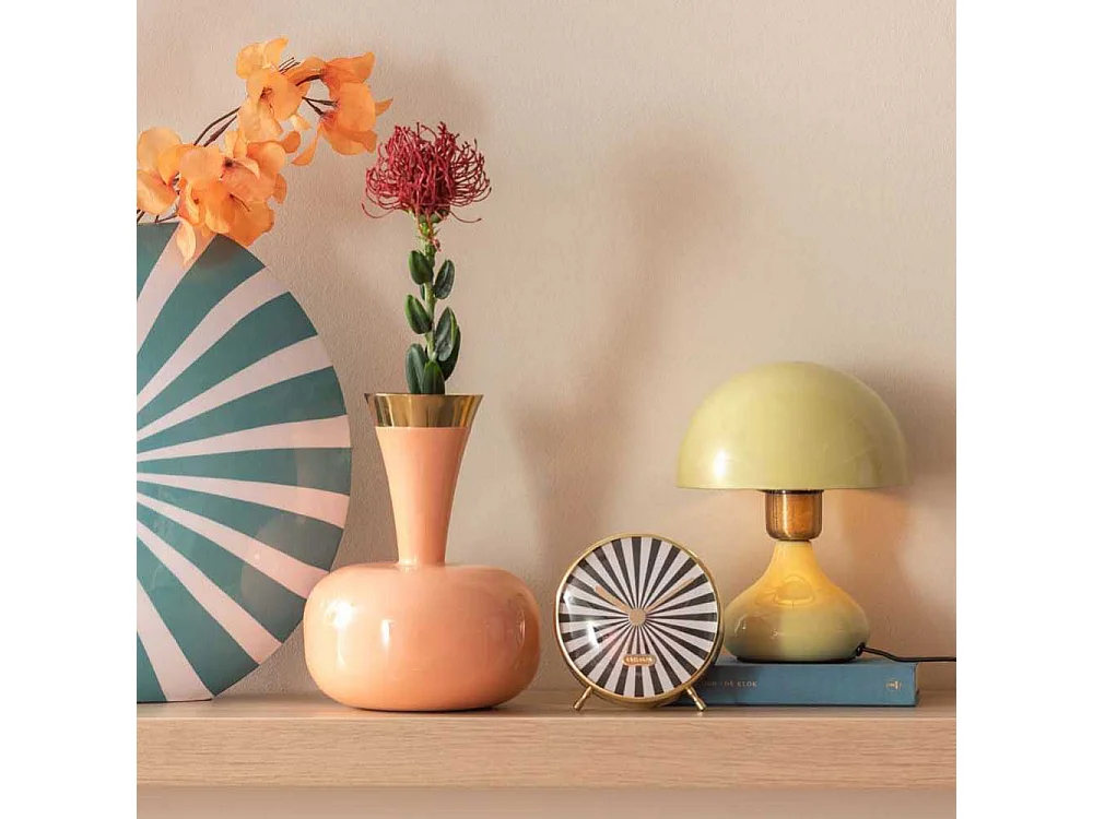 Réveil en métal Candy Swirl