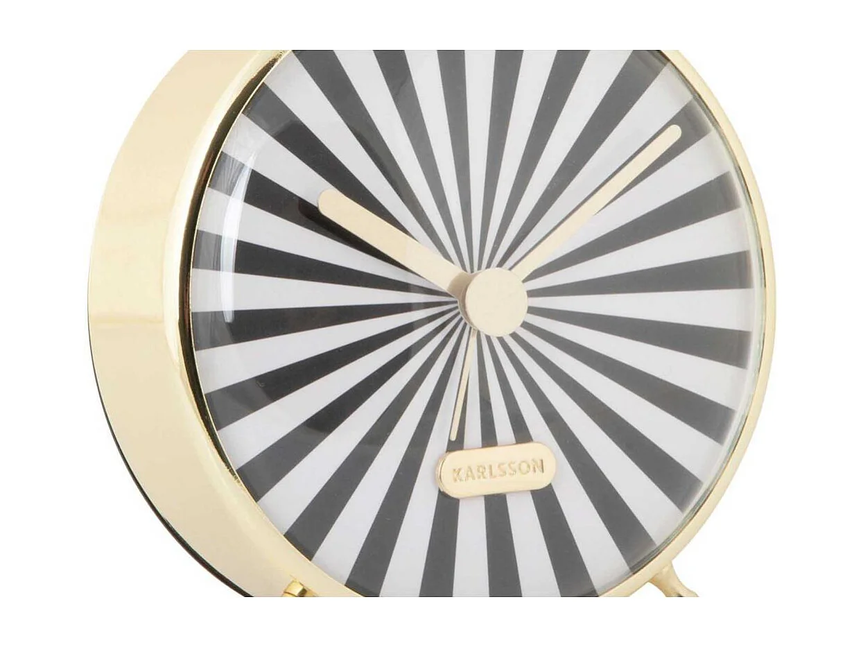 Réveil en métal Candy Swirl