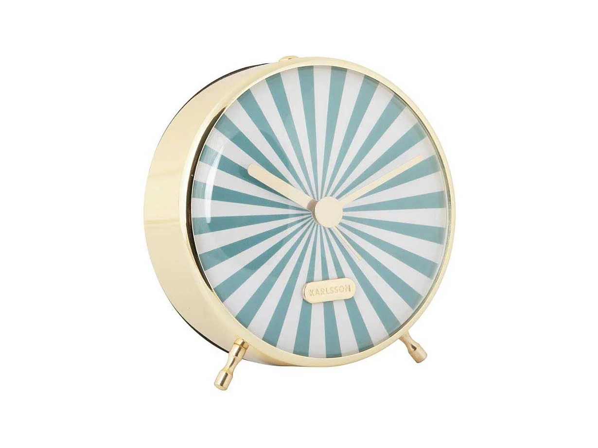 Réveil en métal Candy Swirl