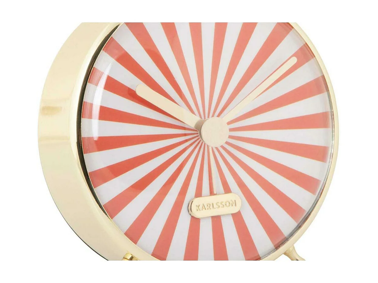 Réveil en métal Candy Swirl