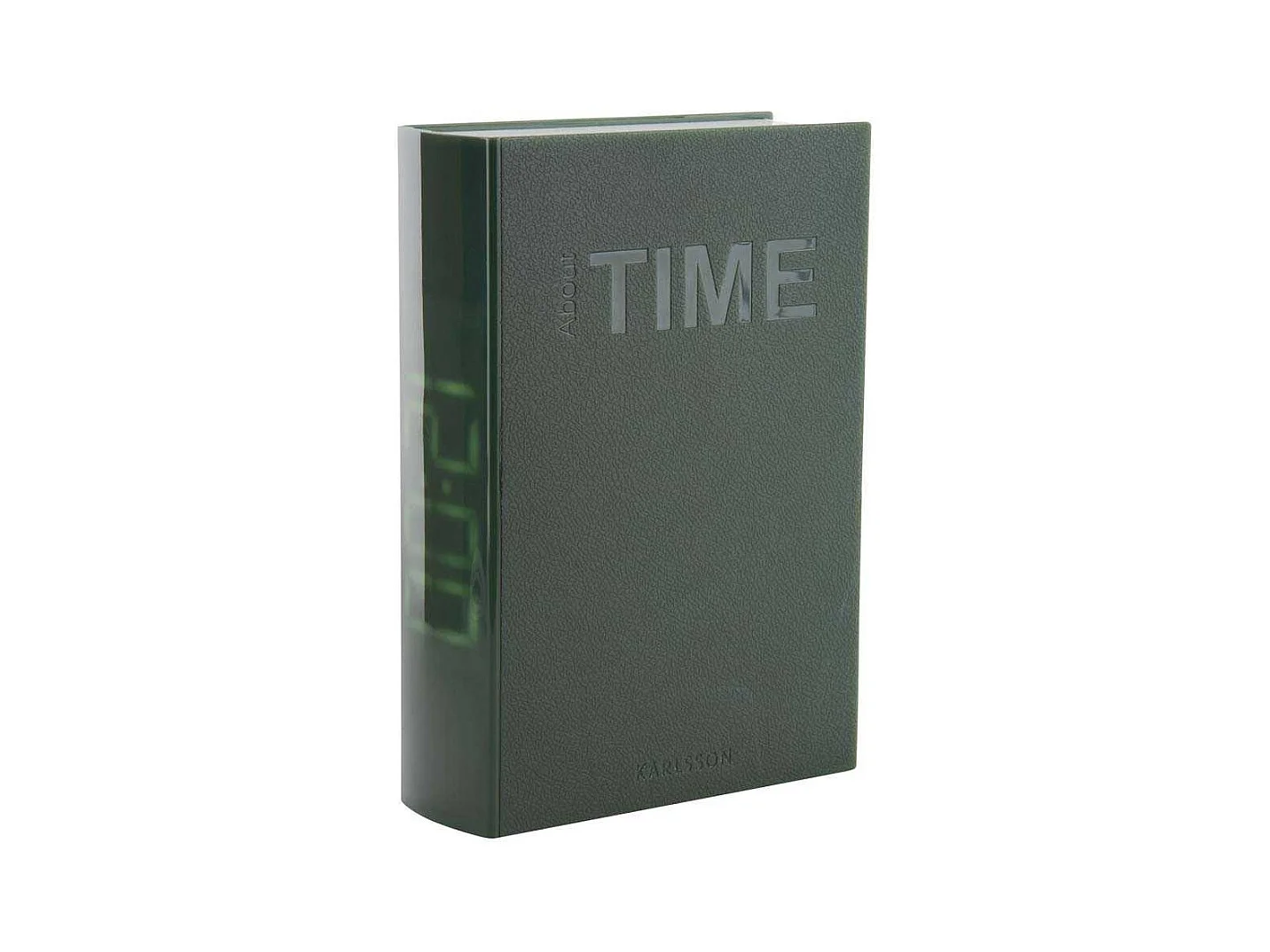 Wecker Book LED - Dschungelgrün