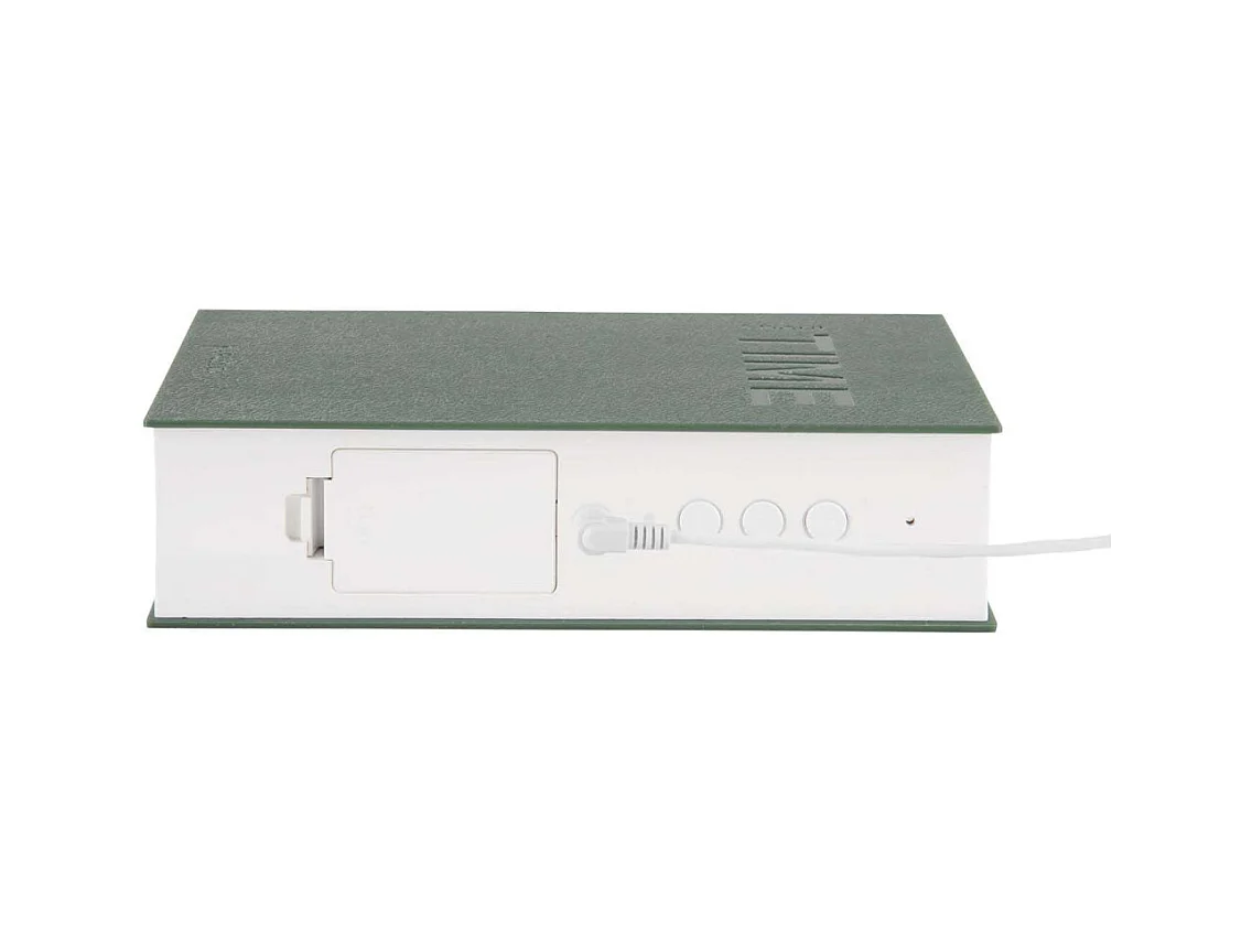 Wecker Book LED - Dschungelgrün
