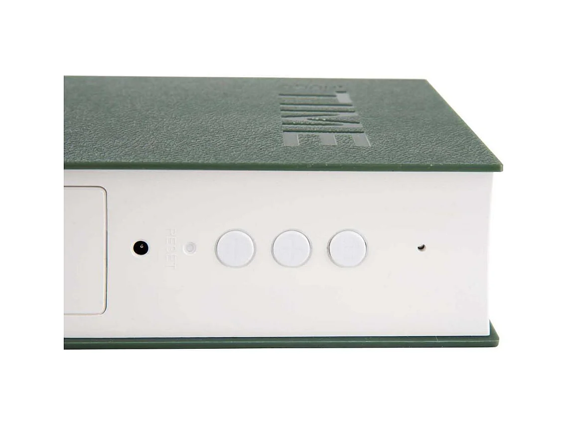 Wecker Book LED - Dschungelgrün