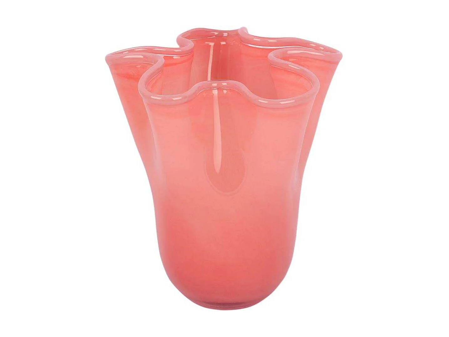 Vase en verre Ruffles Medium