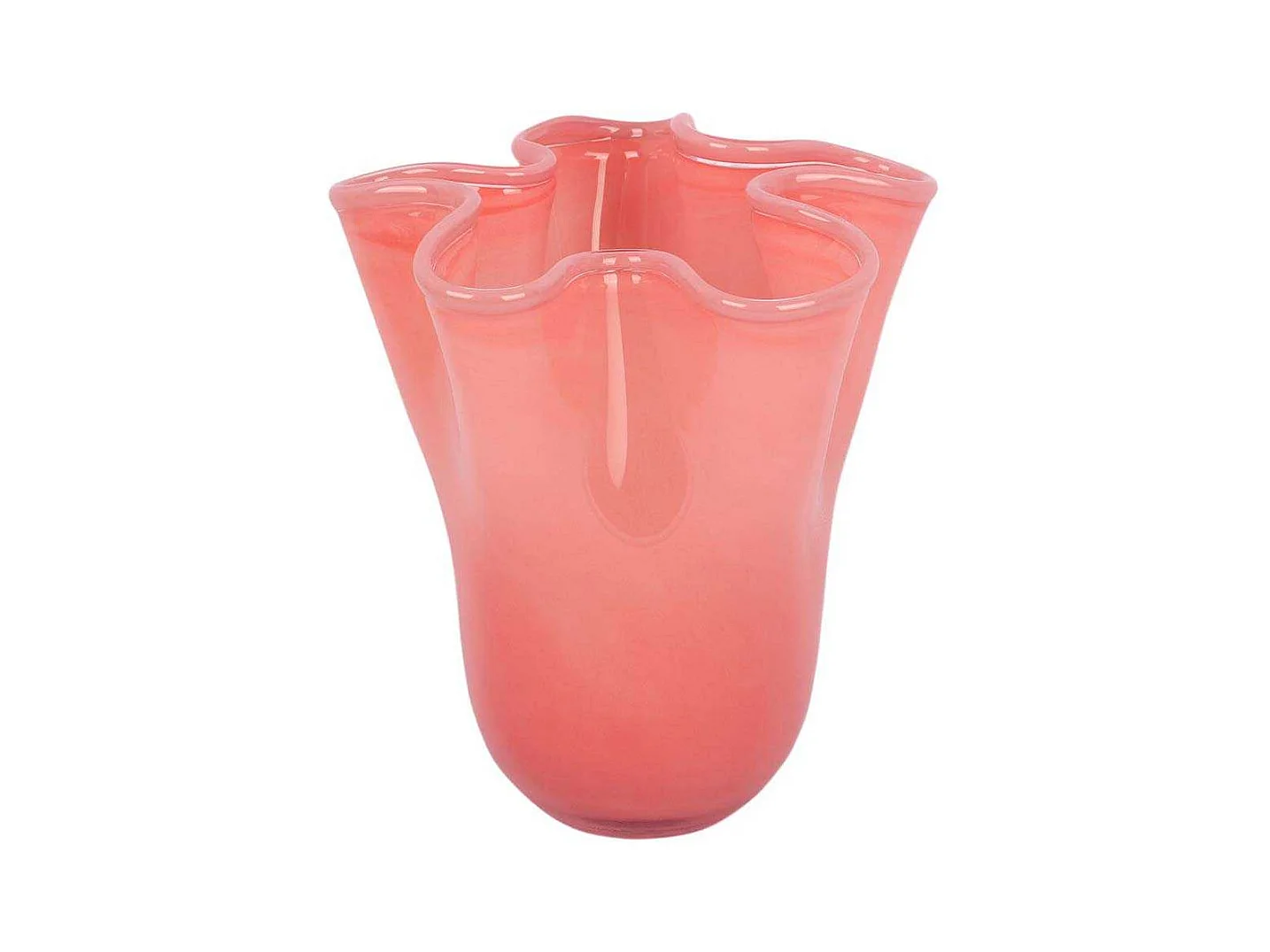Vase en verre Ruffles Medium