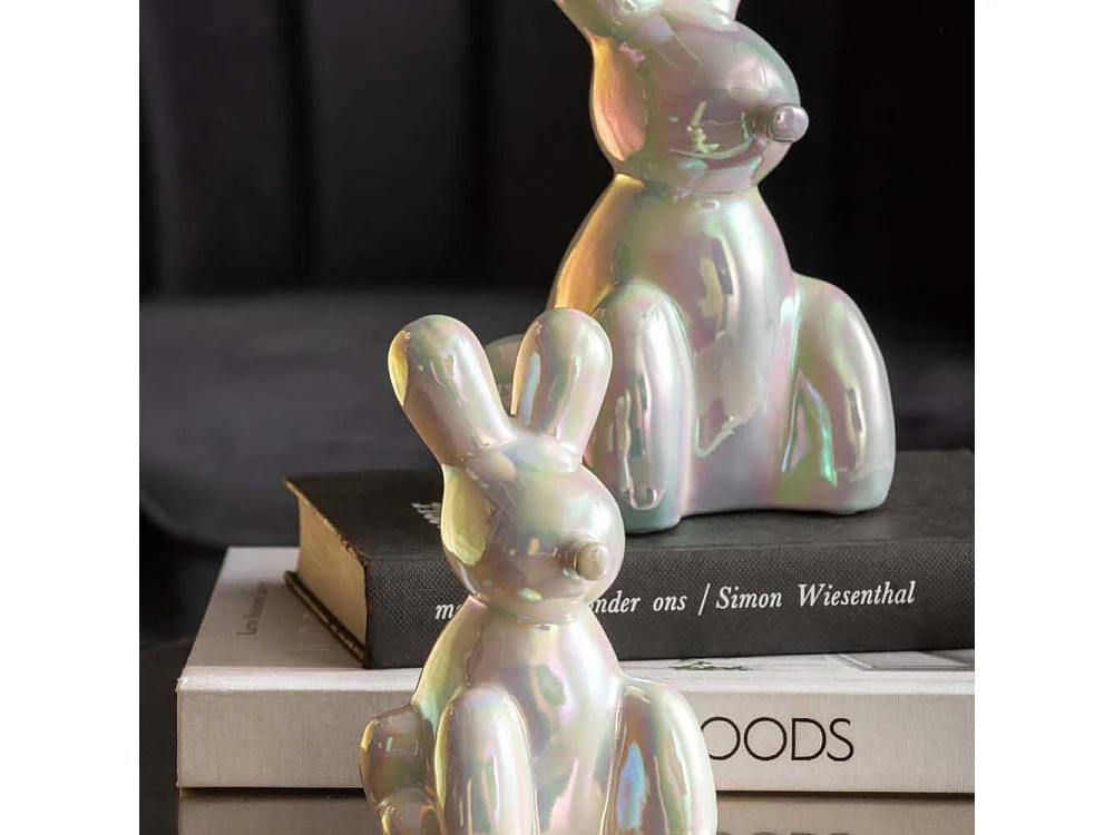 Statue en céramique Balloon Bunny