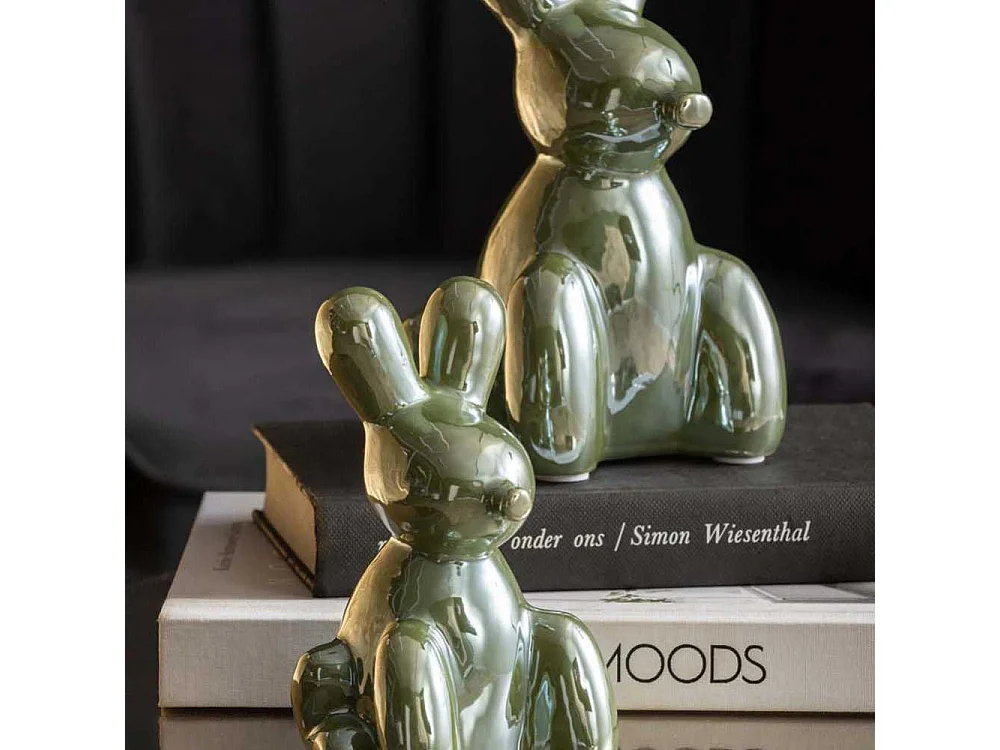 Statue en céramique Balloon Bunny