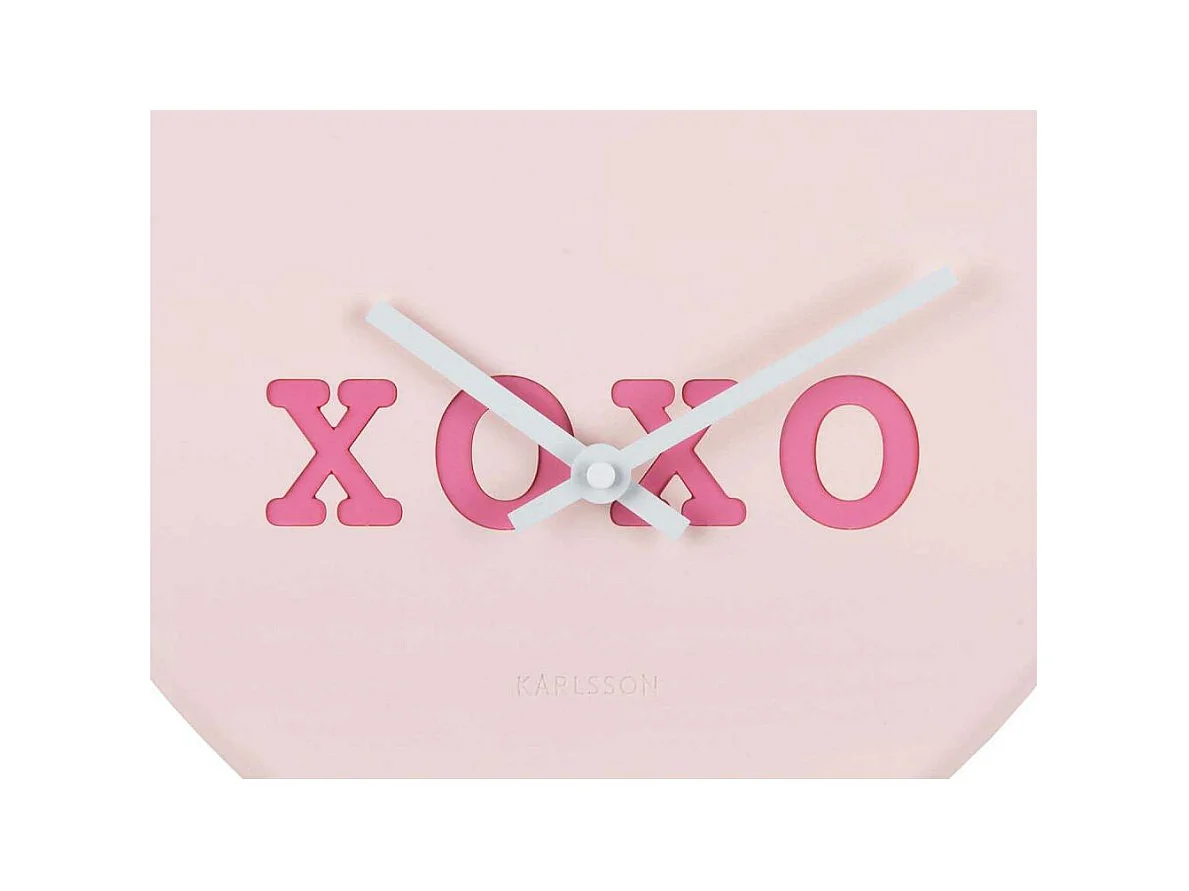 Horloge à message Heart Candy
