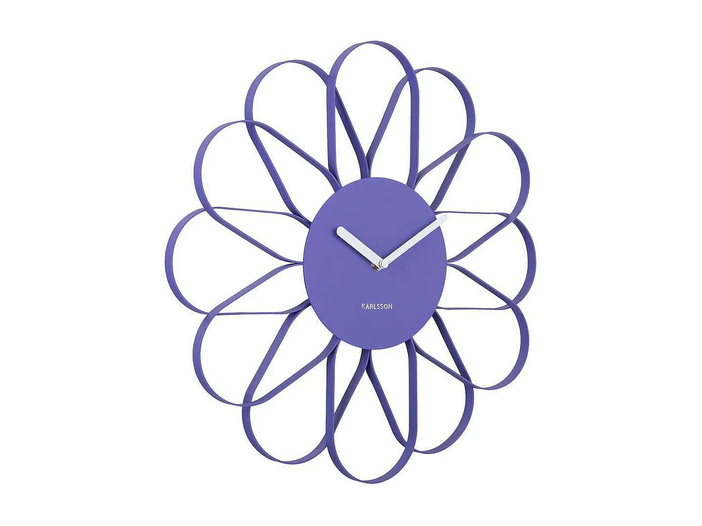 Arkis Wanduhr - Hellviolett - Ø40cm