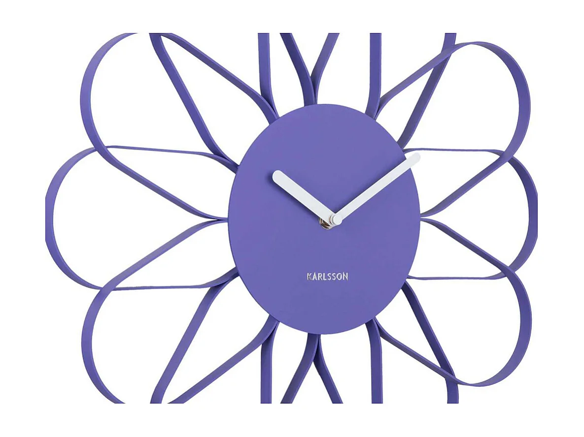 Arkis Wanduhr - Hellviolett - Ø40cm