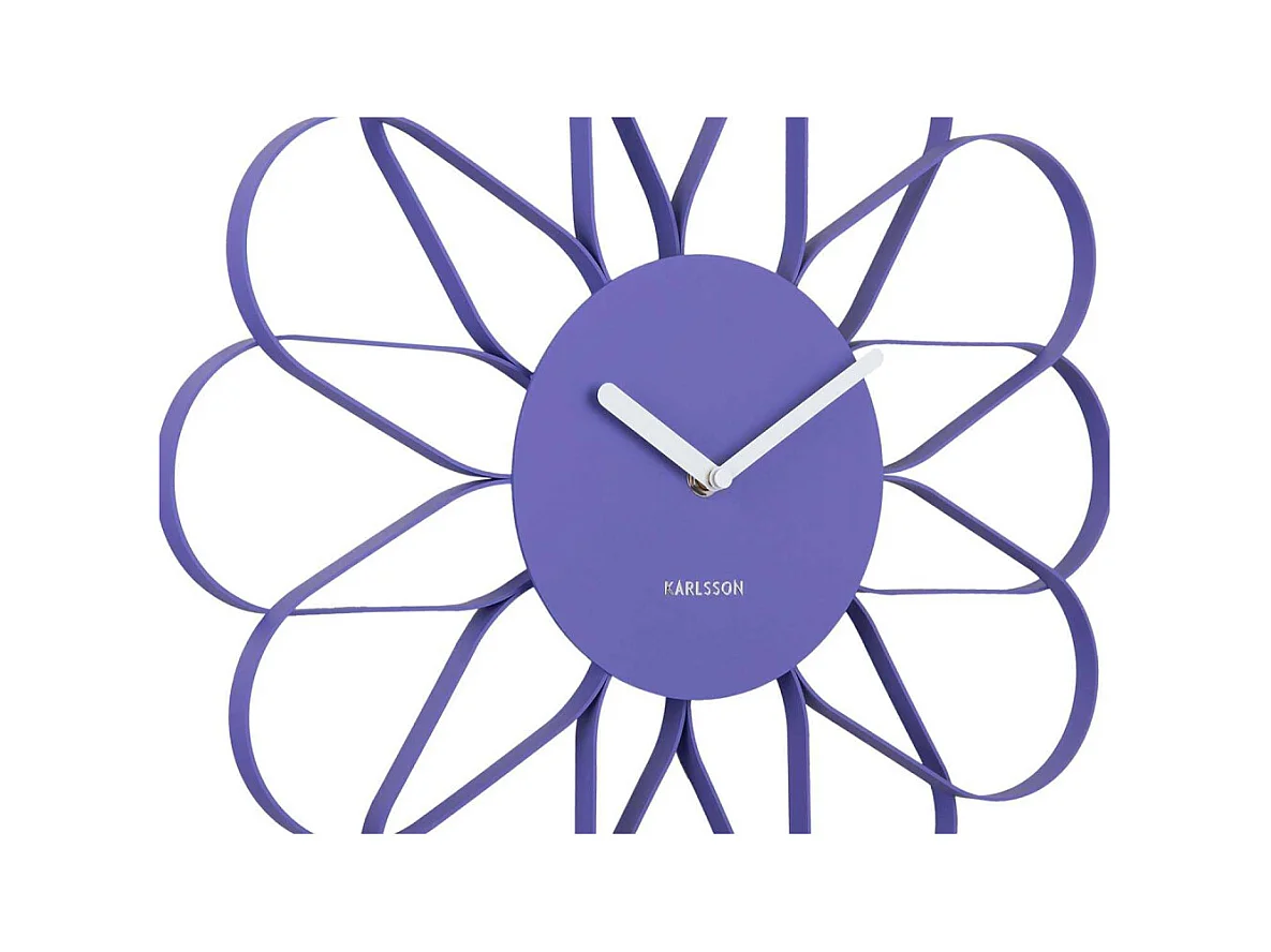 Wandklok Arkis - Helderpaars- Ø40cm