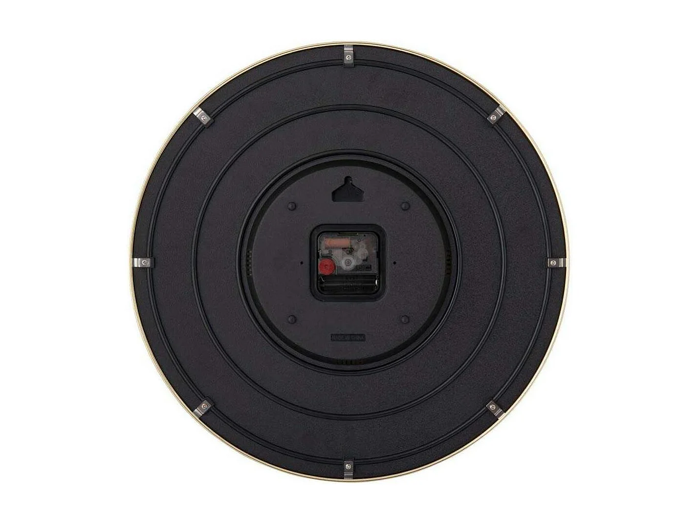 Horloge en métal Candy Swirl Dome