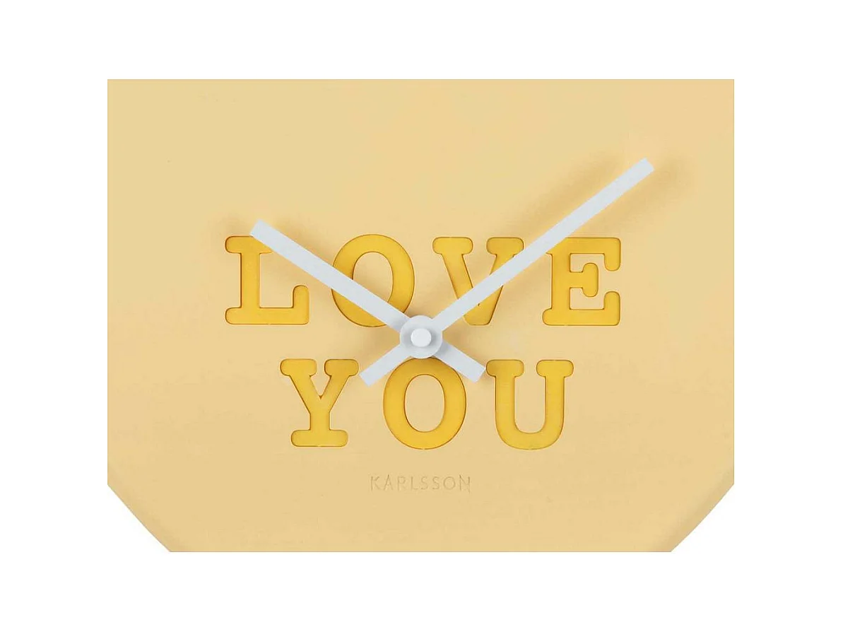 Horloge à message Heart Candy
