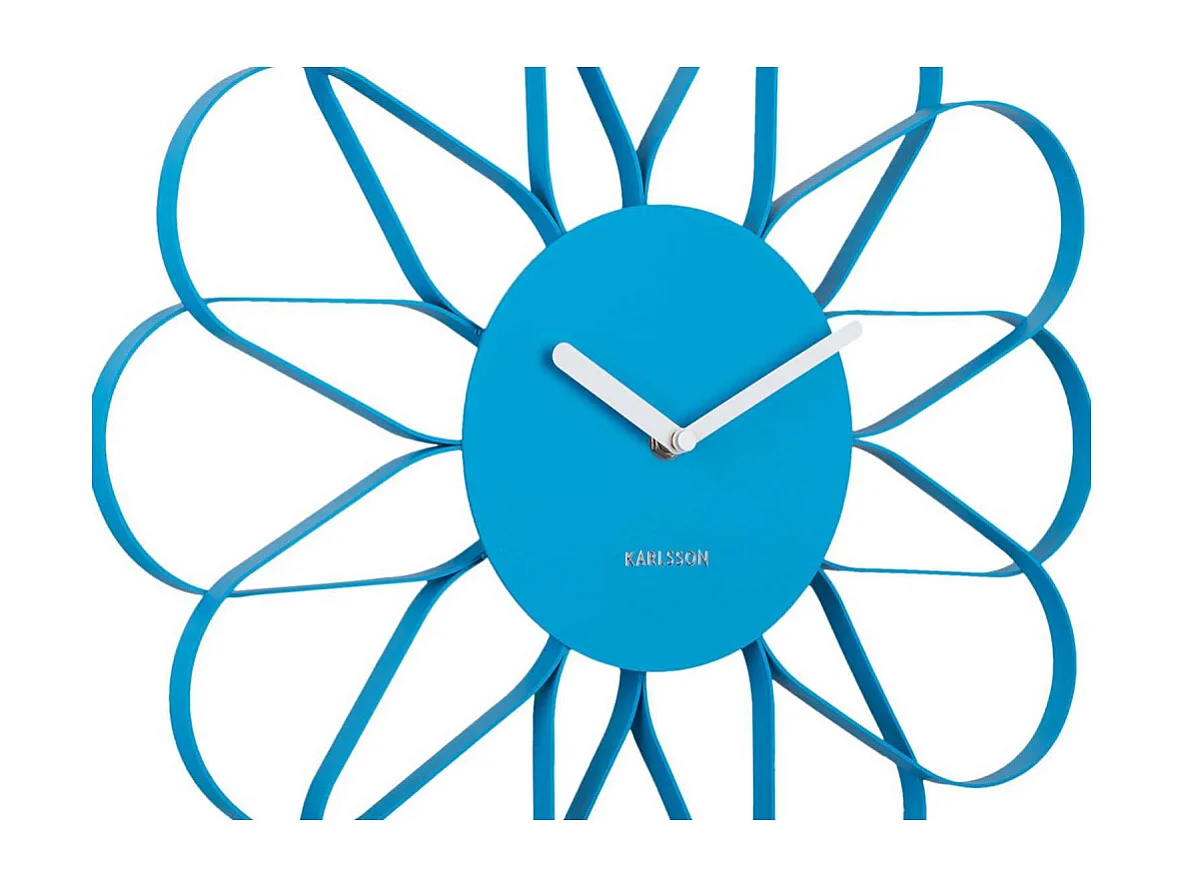 Wandklok Arkis - Helderblauw- Ø40cm