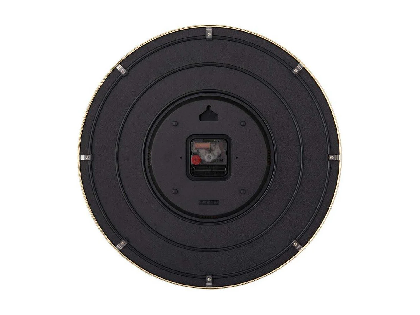 Horloge en métal Candy Swirl Dome