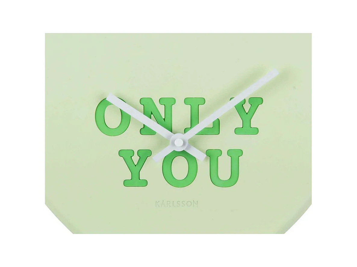 Horloge à message Heart Candy
