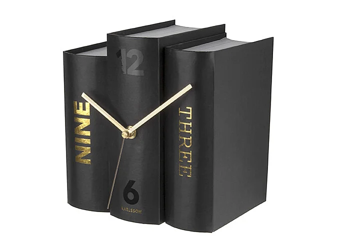 Horloge à poser Livre - Hauteur 20 cm - PRESENT TIME