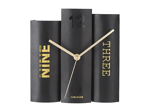 Horloge à poser Livre - Hauteur 20 cm - PRESENT TIME