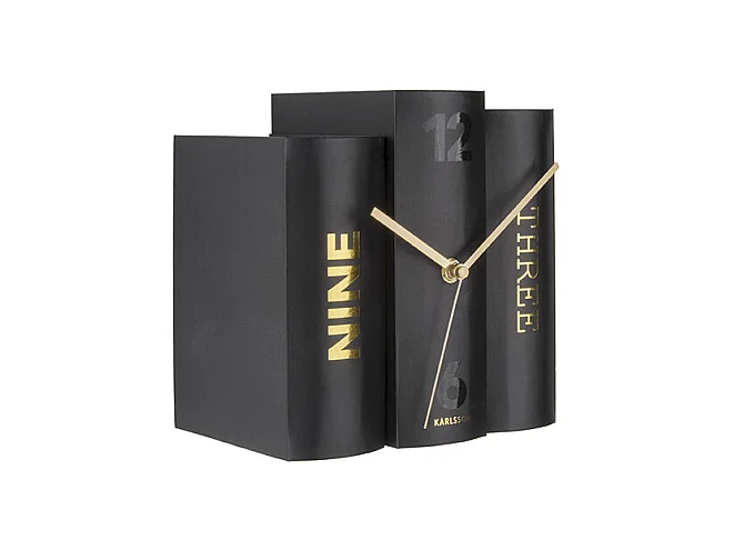 Horloge à poser Livre - Hauteur 20 cm - PRESENT TIME