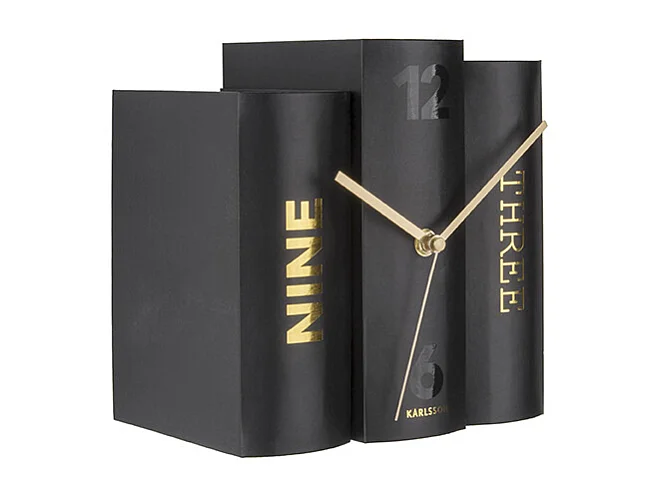 Horloge à poser Livre - Hauteur 20 cm - PRESENT TIME