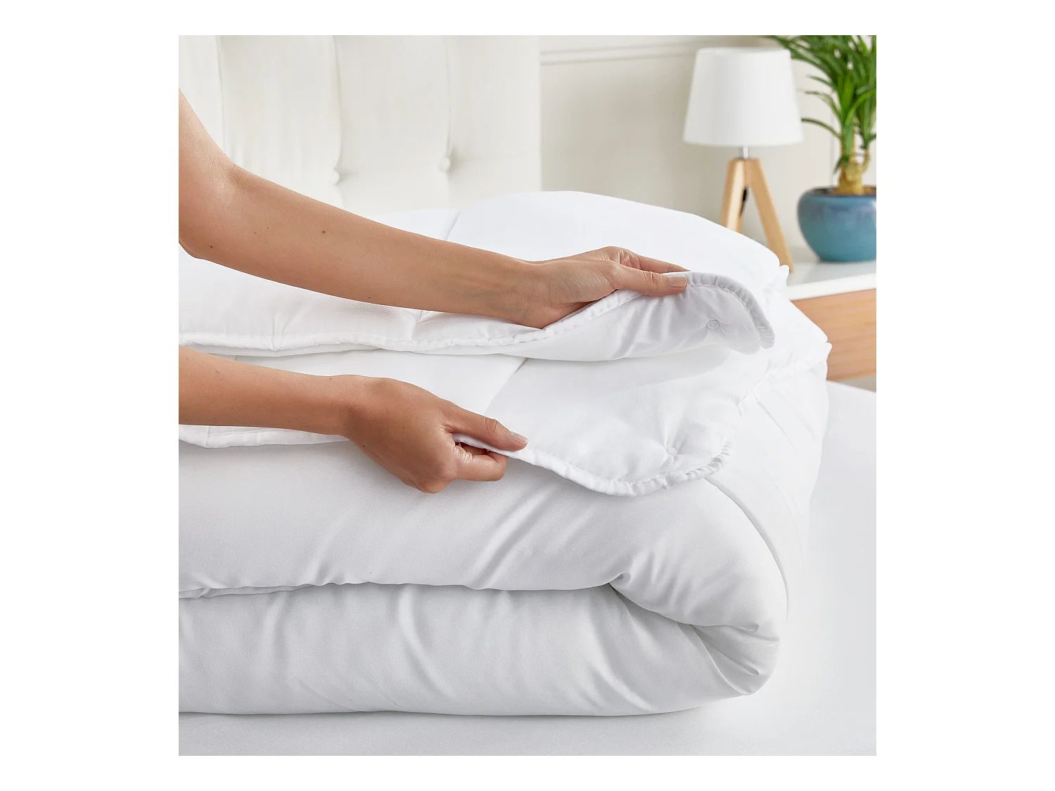 Couette fibre Aloe Vera DUO 150+300gr 4 saisons