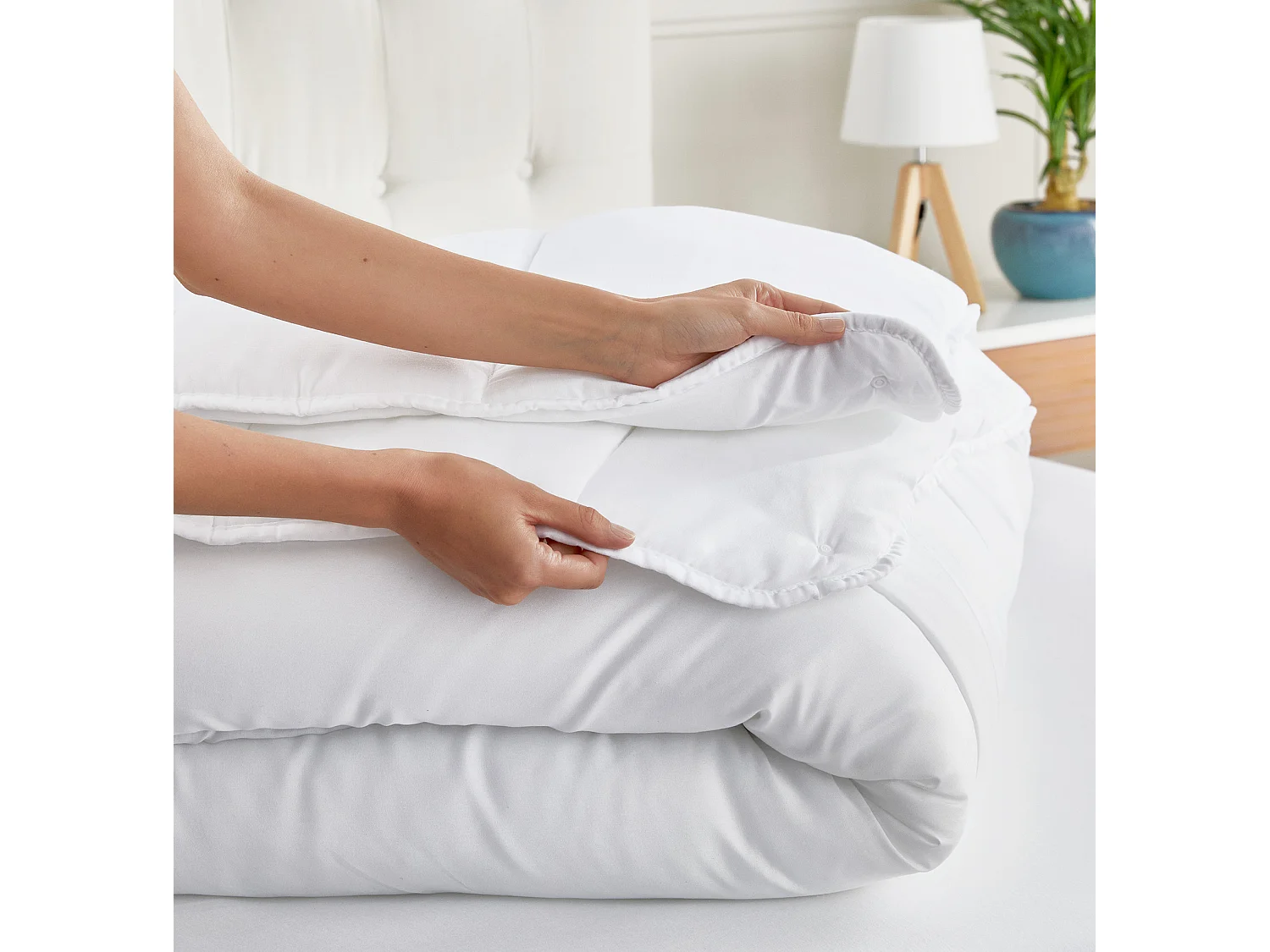 Couette fibre Aloe Vera DUO 150+300gr 4 saisons