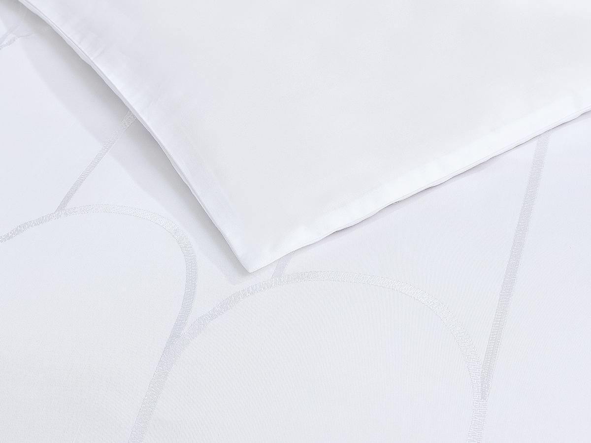 Satinbettwäsche bestickt - 100 % Baumwolle - 120 Fäden/cm² - Bettdeckenbezu günstig online kaufen