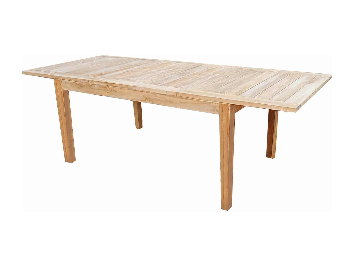 MilaniHome.it - tavolo in teak allungabile 150/210 x 90 di design moderno per giardino cm 150/210 x 90 x 75 hdi coloreMarrone