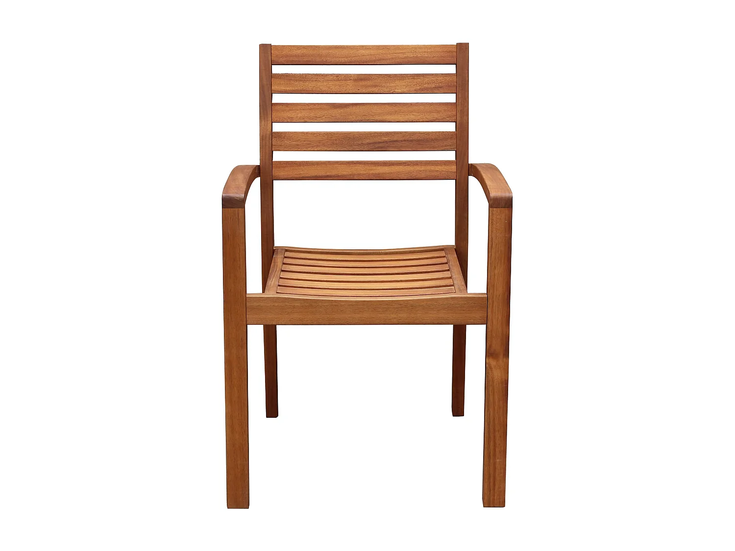 MilaniHome.it - poltrona da giardino in legno di acacia di design cm 57 x 58 x 88 hdi coloreMarrone chiaro