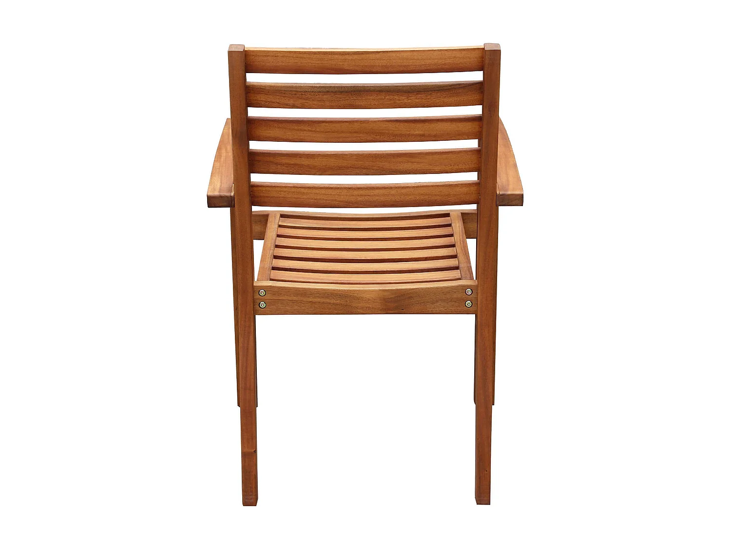 MilaniHome.it - poltrona da giardino in legno di acacia di design cm 57 x 58 x 88 hdi coloreMarrone chiaro