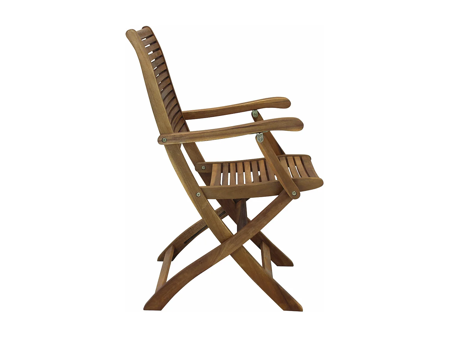 MilaniHome.it - Poltrona In Legno Di Acacia Per Esterno Giardino Portico Ristorante Bar Hotel Albergo Agriturismodi coloreMarrone