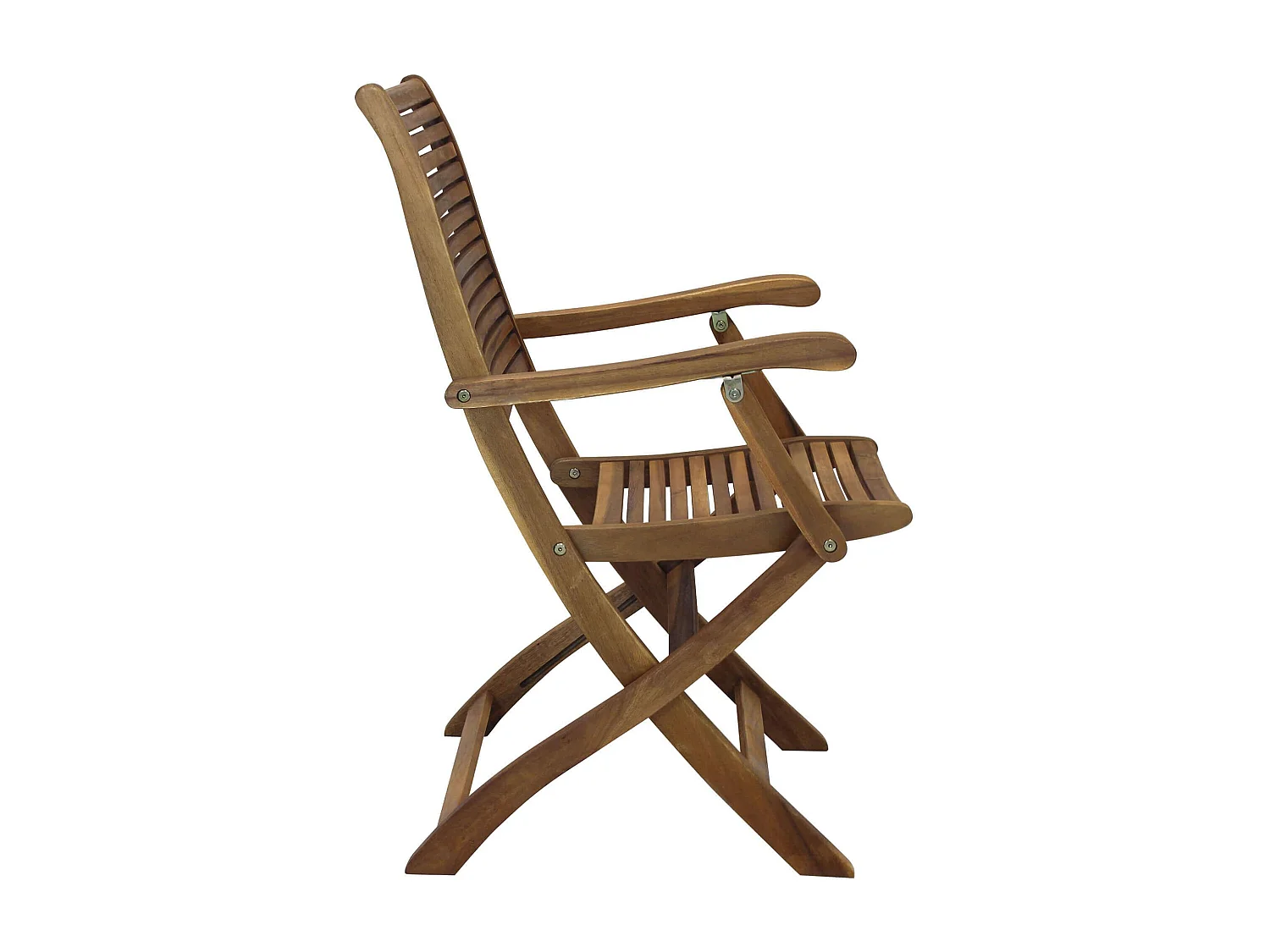 MilaniHome.it - Poltrona In Legno Di Acacia Per Esterno Giardino Portico Ristorante Bar Hotel Albergo Agriturismodi coloreMarrone