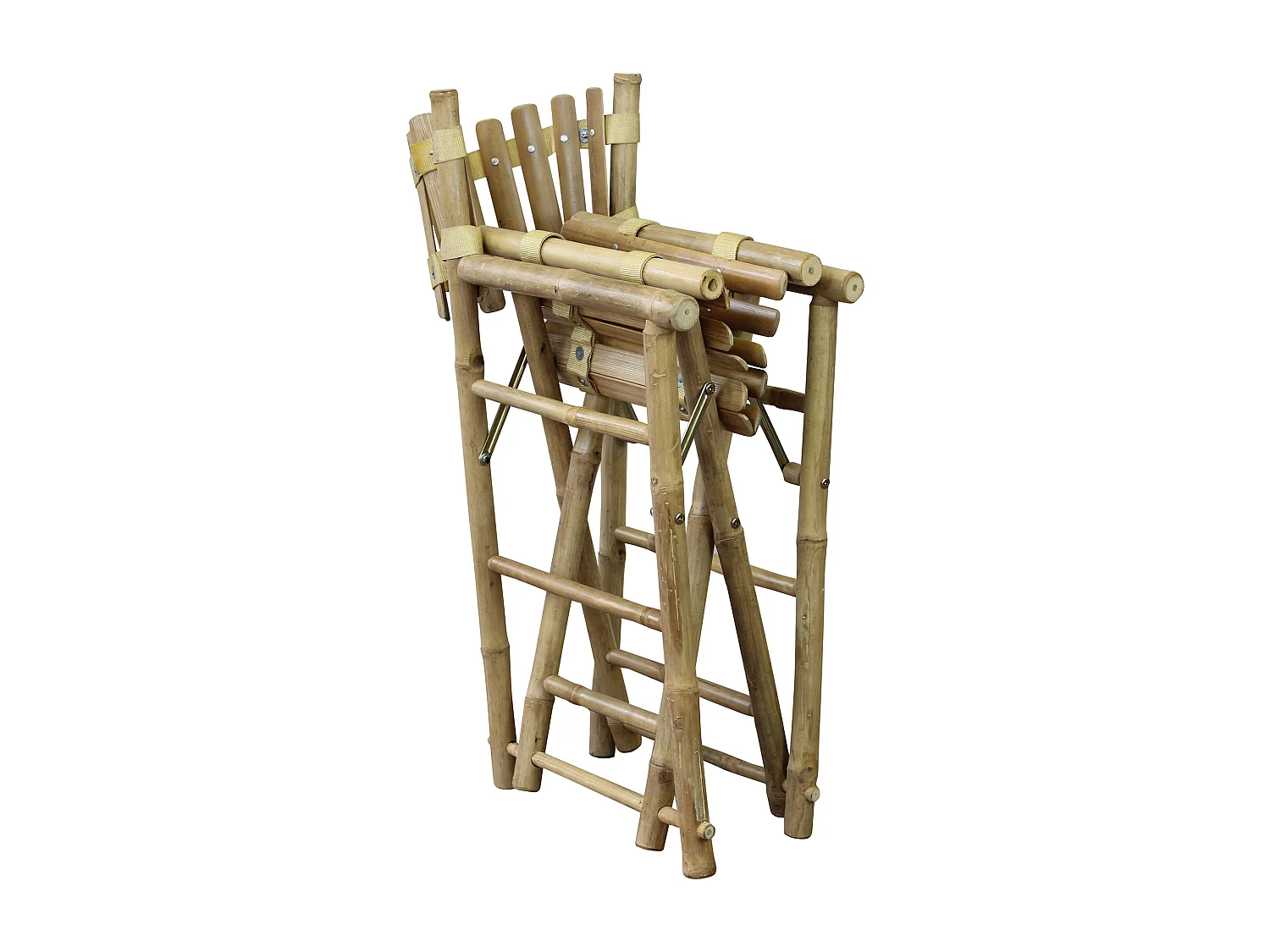 MilaniHome.it - poltrona regista in bamboo di design per esterno giardino cm 60 l x 44 p x 88 hdi coloreMarrone