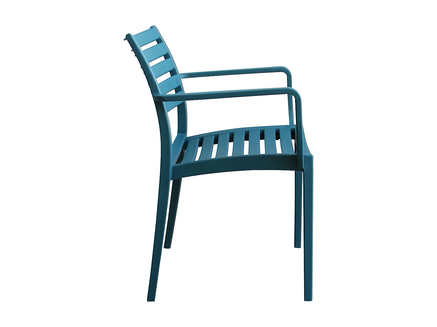 MilaniHome.it - Poltrona in plastica per esterno giardino interno sala da pranzo colorata polipropilenedi colorePetrolio