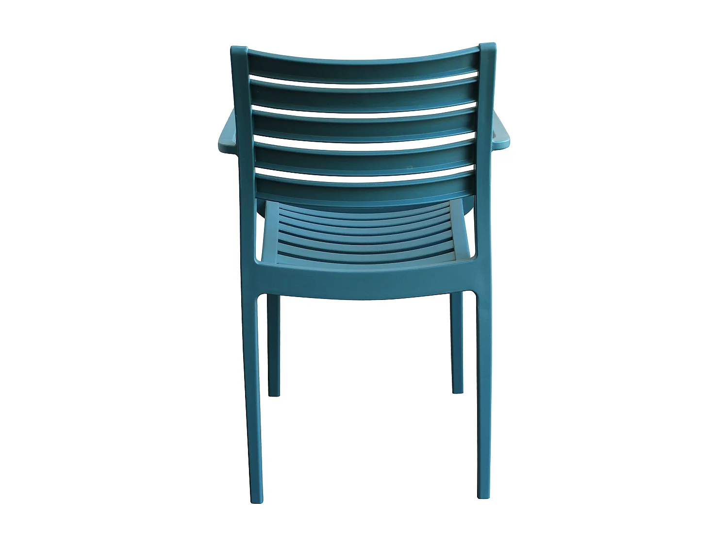 MilaniHome.it - Poltrona in plastica per esterno giardino interno sala da pranzo colorata polipropilenedi colorePetrolio